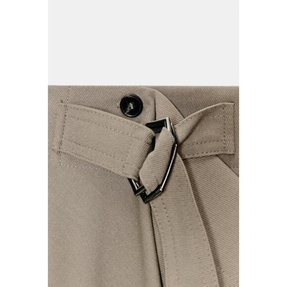 ZARA ZW COLLECTION WRAP SKIRT WITH BUCKLE - Picture 7 of 7